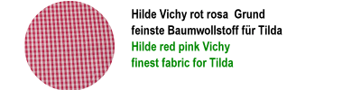 Hilde Vichy rot rosa